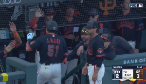 와! '첫 안타→첫 득점→첫 볼넷' 이정후 멀티출루, 아! ABS에도 당했네...SF 개막 3연패 충격