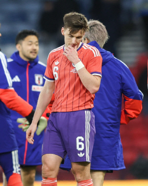 '슈팅수 18-8' 유럽에서 극찬받은 일본, 야유받은 스코틀랜드…BBC 