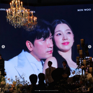 이민우♥이아미, '비공개 결혼식' 현장 포착…