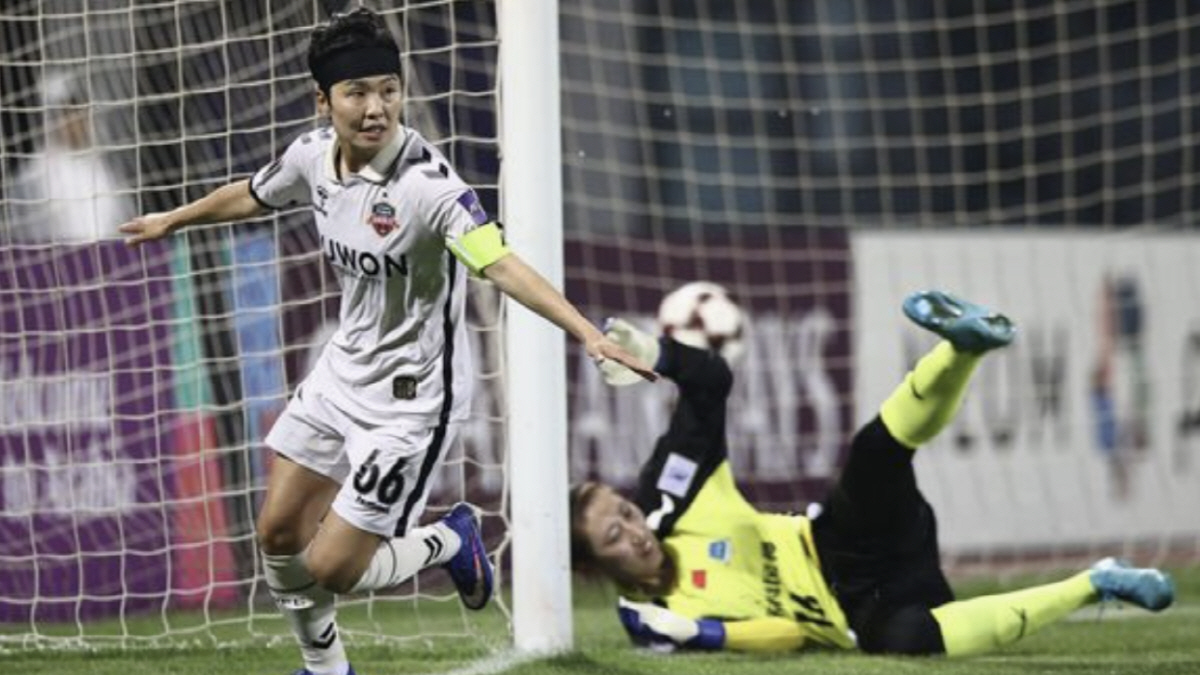 "K-여축이 이렇게 강합니다" 수원FC위민,디펜딩챔프 中우한 꺾고 4강행…