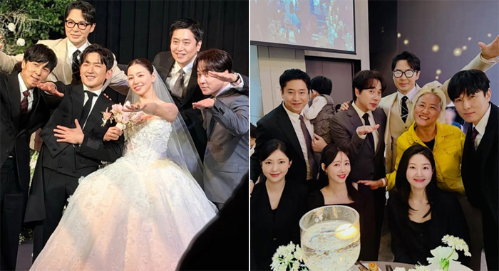 '나혜미♥' 에릭은 아들 안고, 이민우는 결혼식서 딸과 의자춤..아빠 된…