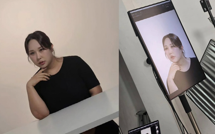 풍자, 28kg 빼더니 완전 딴사람..타투에 묶음머리 '파격 변신'