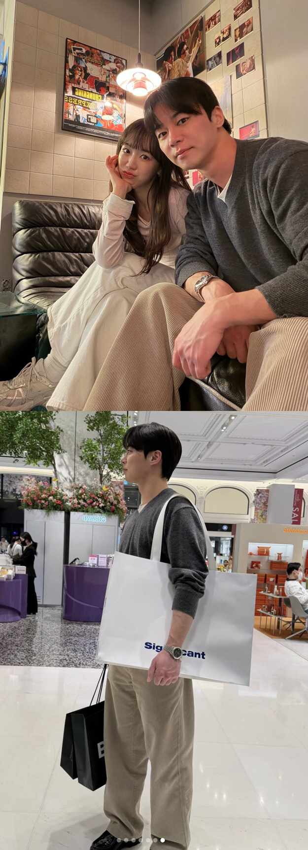 '현커' 30기 영수♥옥순, 생일 데이트서 '뽀뽀'..선물 쇼핑까지 '달…