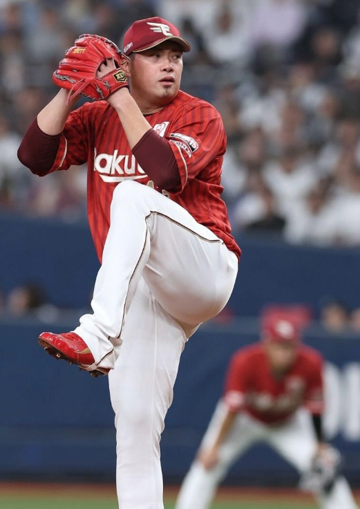 ◇쑹자하오. 사진출처=라쿠텐 골든이글스 공식 인스타그램