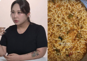 28kg 뺀 풍자, '라면 2봉'에 배부름 호소…