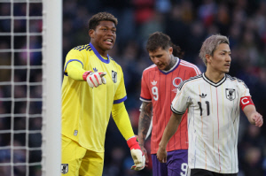 日 환호! '韓 이루지 못한 꿈' 빅리그 수문장, 일본은 있다...월드컵 우승 도전 앞두고 