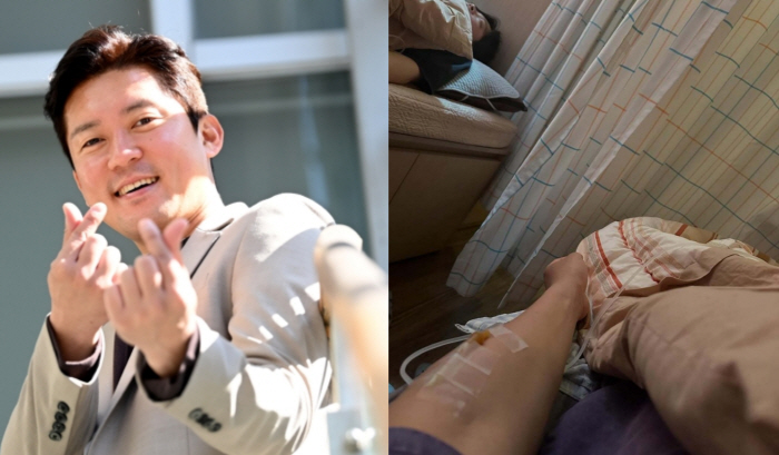 '나혼산' 김대호, 병원 침대 위 링거 투혼… "내 입에 족발 물려 있었으면" 간절 호소