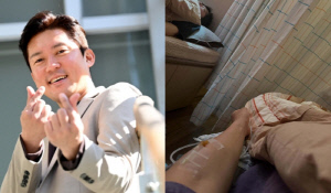 '나혼산' 김대호, 병원 침대 위 링거 투혼… 
