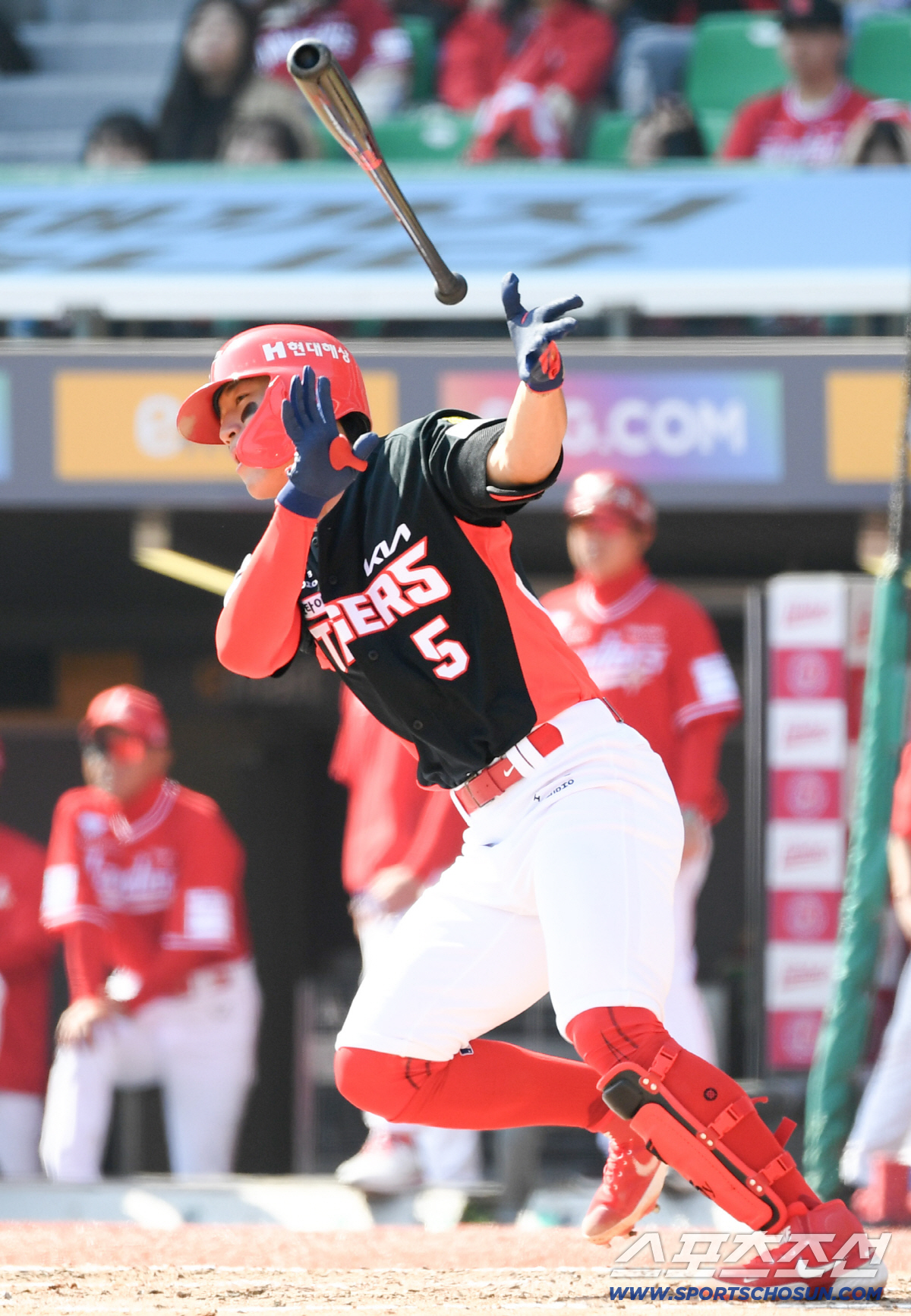 KIA 김도영은 올 시즌 부상 없이 완주를 향해 달린다.