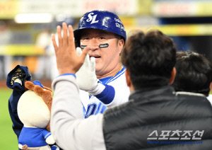 최형우 3470일 만에 홈런포가 시작이었다...디아즈 극적 동점포 삼성, 두산과 무승부 [대구 현장]