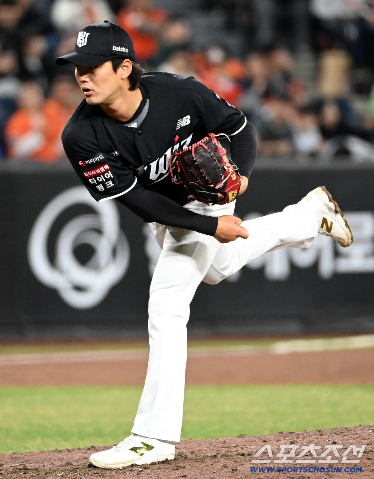 31일 대전한화생명볼파크에서 열린 KT와 한화의 경기. 역투하는 KT 주권. 대전=허상욱 기자wook@sportschosun.com/2026.03.31/