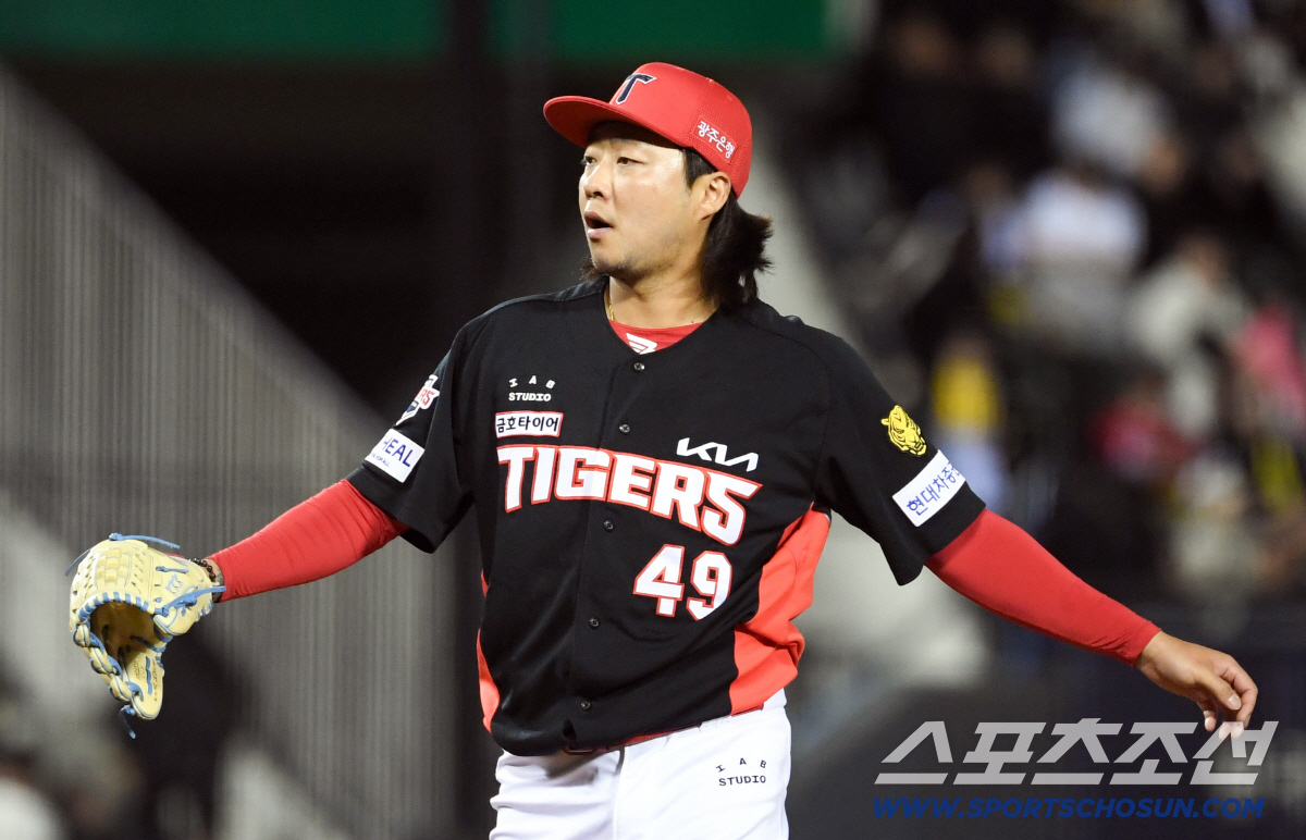 KIA 타이거즈 좌완 김범수는 완벽하게 반등에 성공했다.