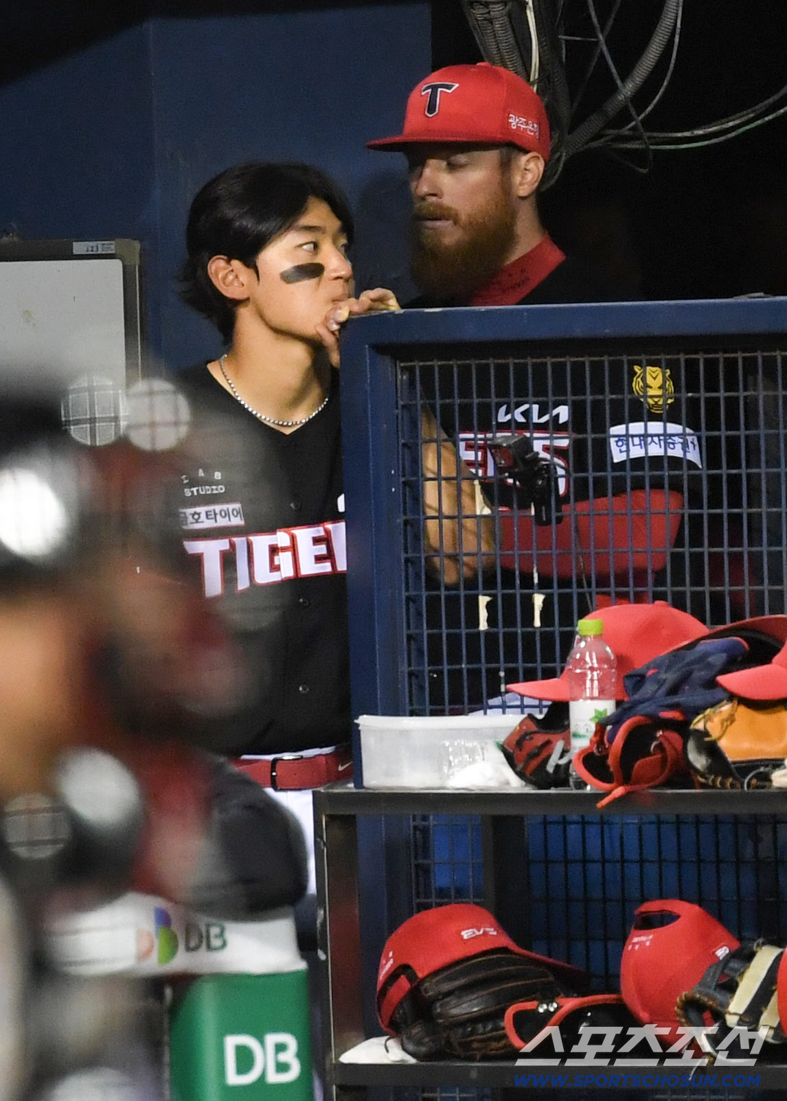 31일 잠실구장에서 열린 LG와 KIA의 경기. KIA 김도영이 숨을 고르고 있다. 잠실=박재만 기자 pjm@sportschosun.com/2026.03.31/