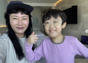 김미려, '콜라겐 결핍' 희소병 子과 단둘이 힐링 여행 "귀한 대접 감사"