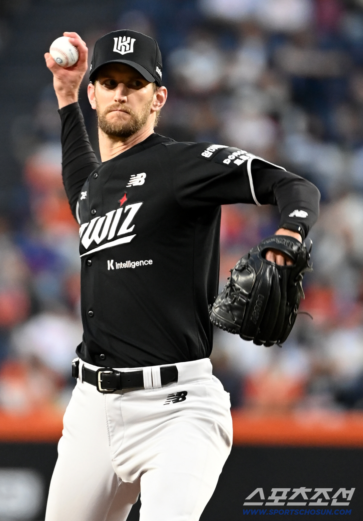 31일 대전한화생명볼파크에서 열린 KT와 한화의 경기. KT 선발투수 보쉴리가 역투하고 있다. 대전=허상욱 기자wook@sportschosun.com/2026.03.31/