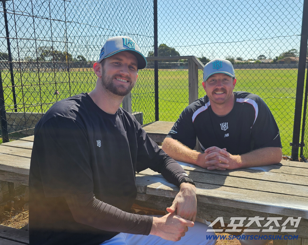 케일럽 보쉴리(왼쪽)와 맷 사우어. 김영록 기자