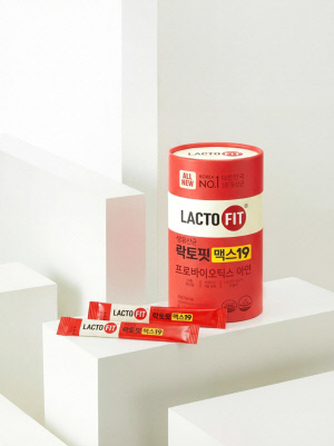 종근당건강, '락토핏 맥스19' 홈쇼핑 론칭 방송 전량 매진