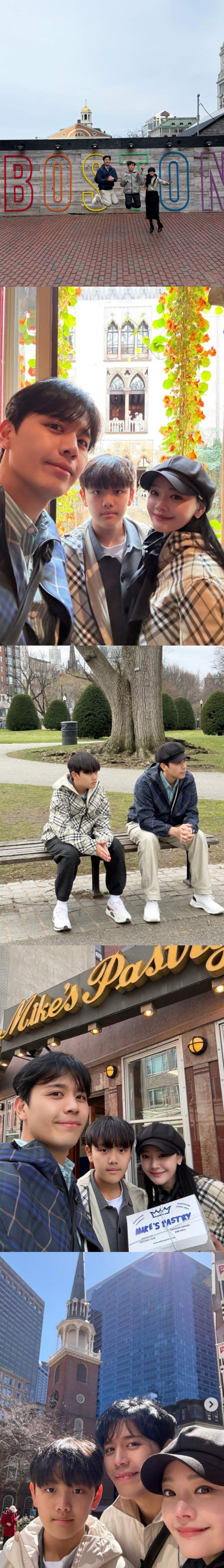 김소현♥손준호 0.1% 영재子, 美 명문대 가나..하버드→MIT 견학 "많이 배우길"