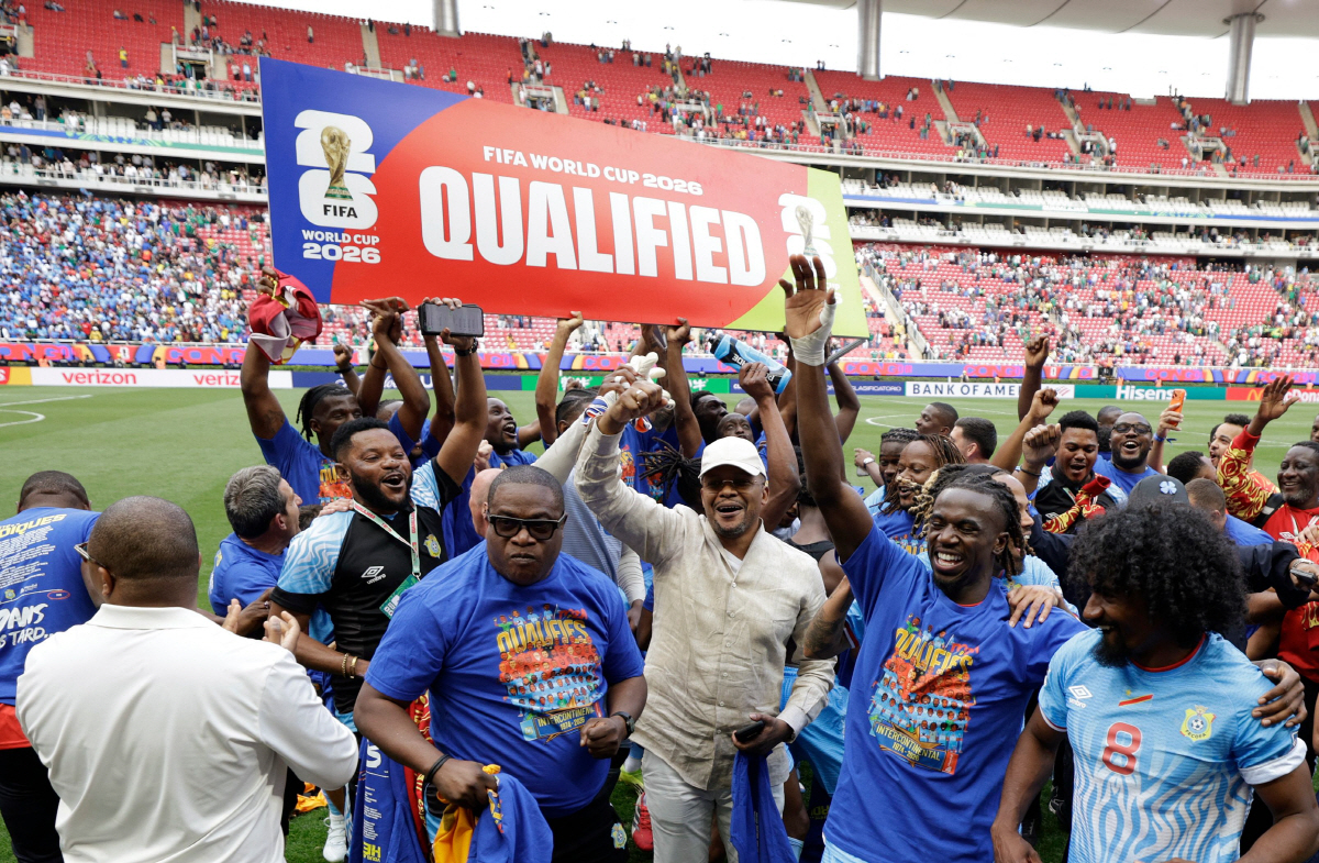 콩고민주공화국 선수들 AFP
