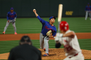 '와' 159.3km 찍고 완벽 부활! 연봉 210억 유령포크볼러 살아났다