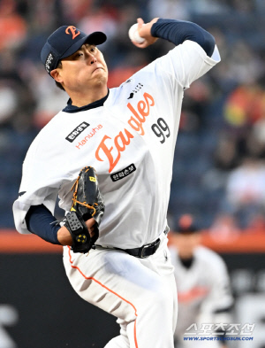 그 '알까기'만 아니었어도…한화서 더 커진 Ryu의 존재감, 고영표에 판정승 → 5이닝 '역투' [대전리포트]