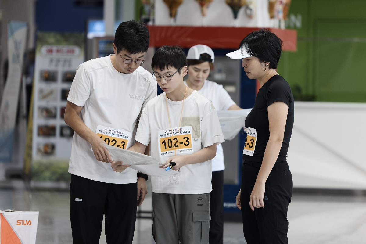 4월 25일 광명스피돔에서 2026 인도어 오리엔티어링 전국대회가 열린다. 사진은 지난해 열린 대회 장면. 사진제공=국민체육진흥공단