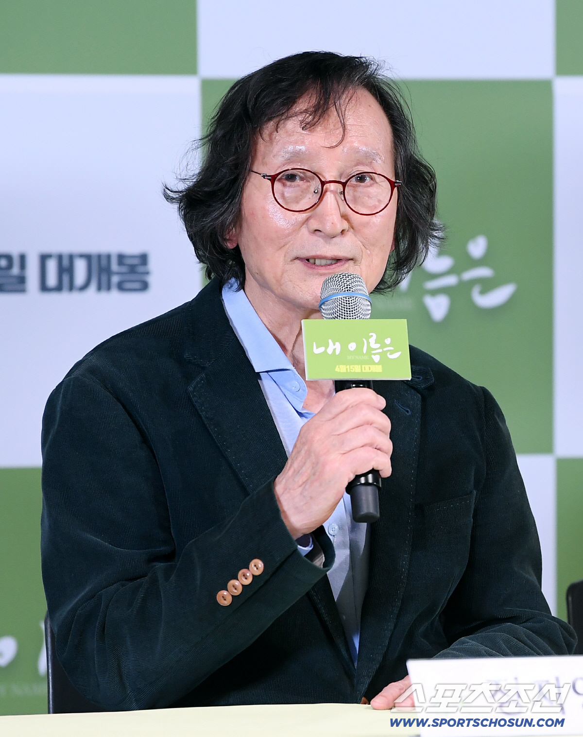 영화 '내 이름은' 언론시사회 및 기자간담회가 2일 오후 서울 CGV용산에서 열렸다. 정지영 감독이 질문에 답하고 있다. 정재근 기자 cjg@sportschosun.com/2026.4.2/