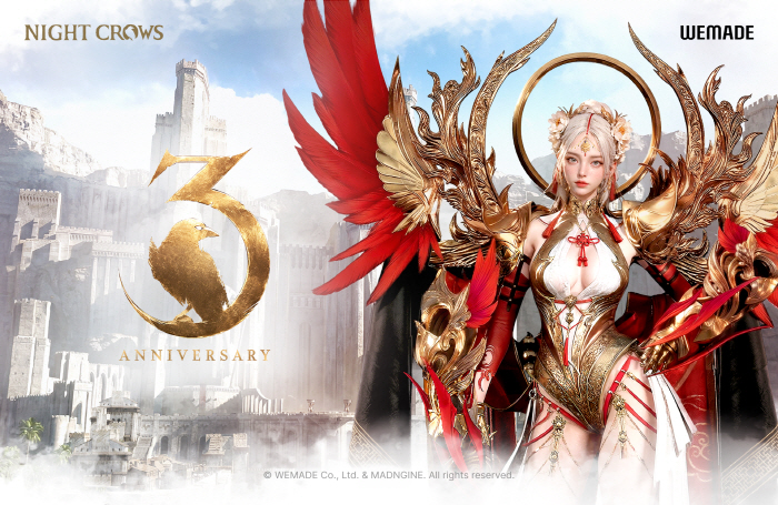 MMORPG '나이트 크로우', 서비스 3주년 맞아 대규모 업데이트 예고