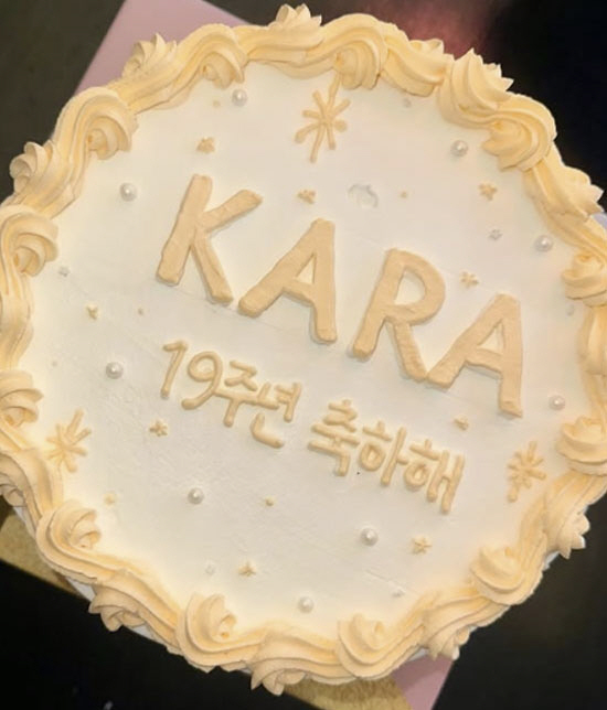 '벌써 19주년' 카라, 故 구하라 빼고 다 모였다…"94즈 고마워"