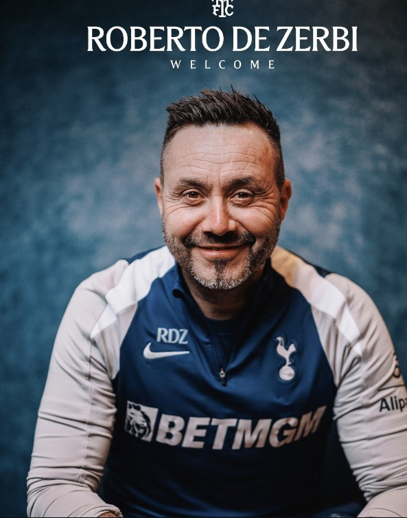 데 제르비 캡처=토트넘 구단 SNS