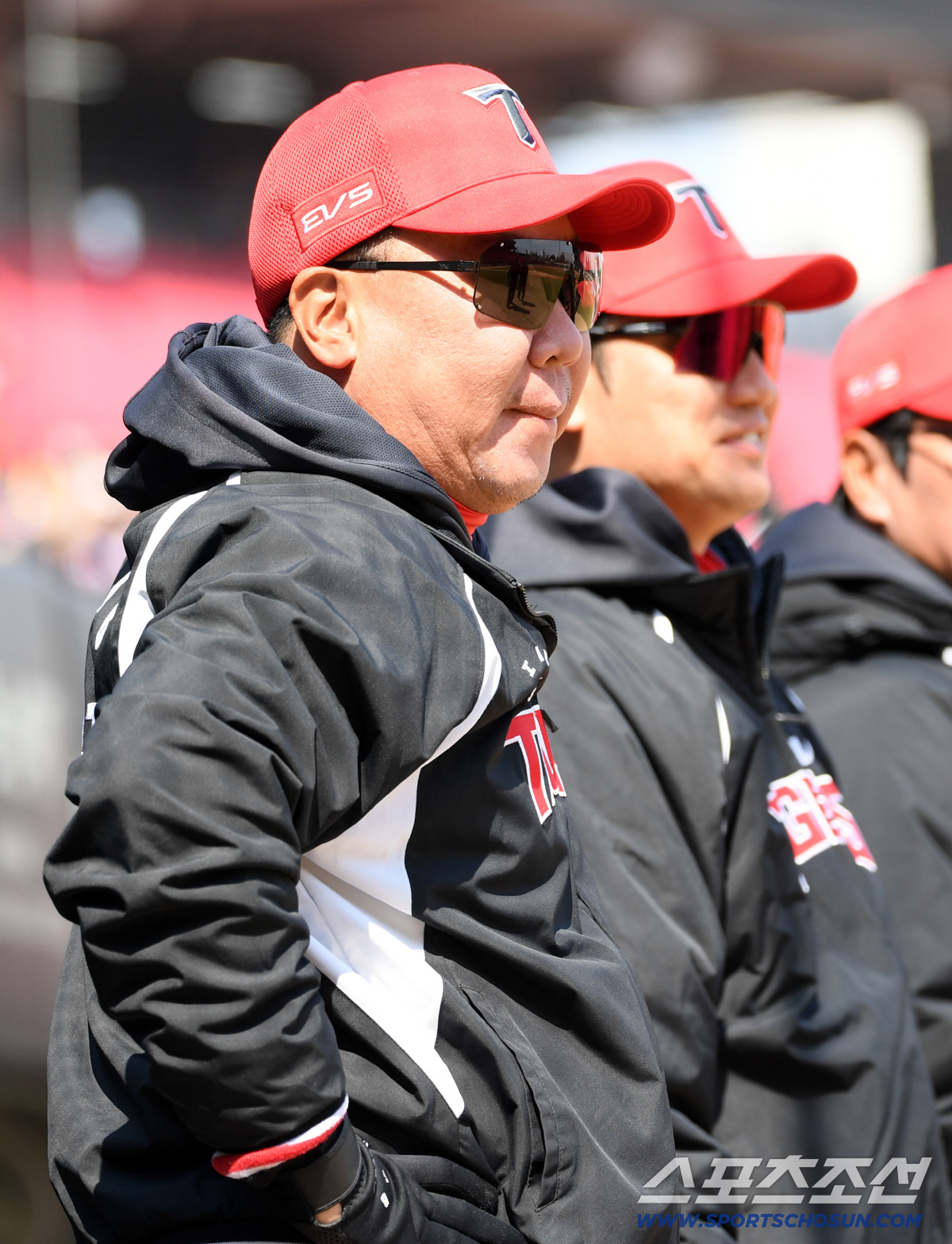 13일 광주 기아챔피언스필드에서 열린 KIA 타이거즈와 SSG 랜더스의 시범경기. KIA 이범호 감독이 경기를 지켜보고 있다. 광주=박재만 기자 pjm@sportschosun.com/2026.03.13/