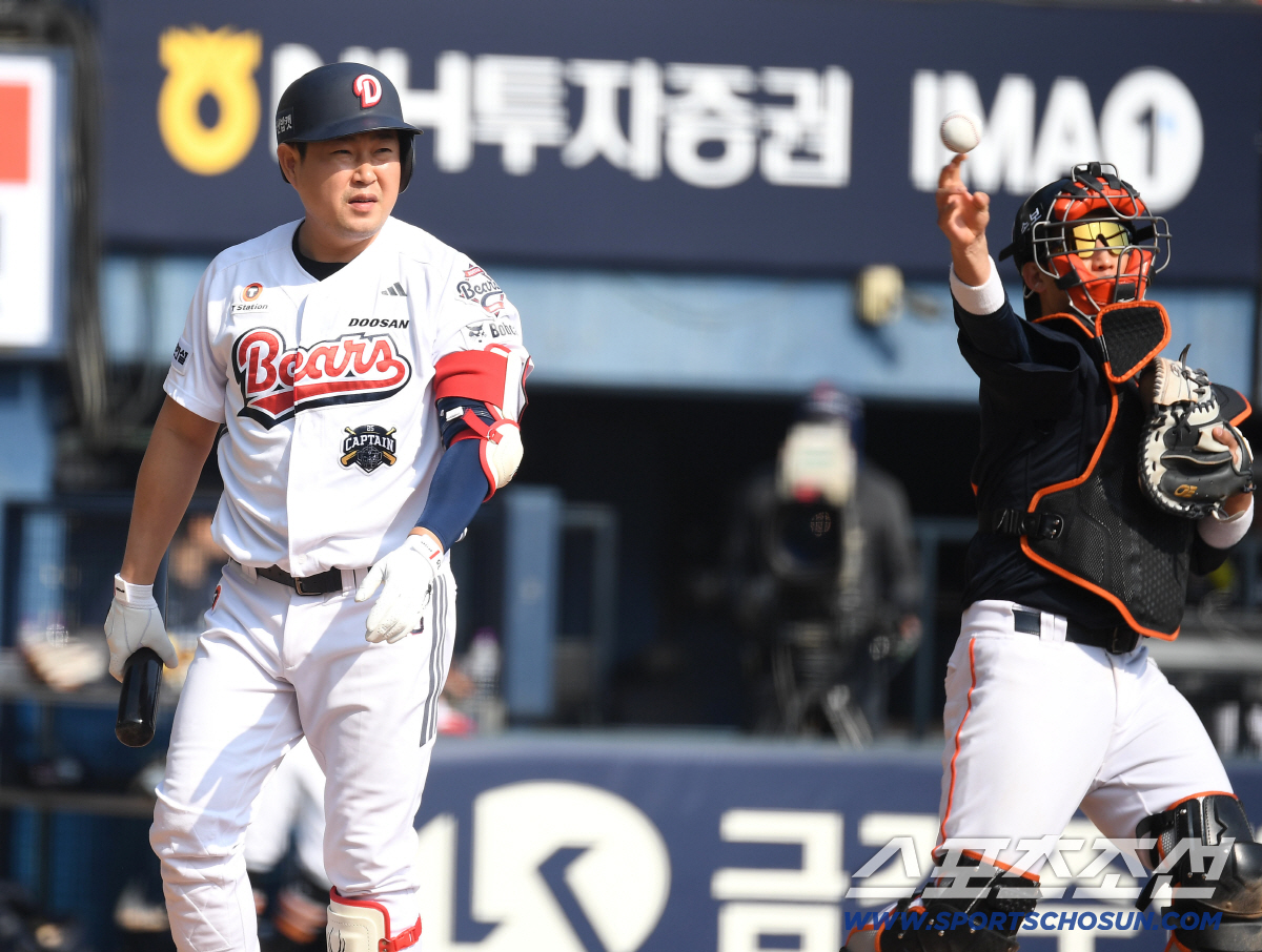 [포토] 양의지가 3구 삼진이라니...