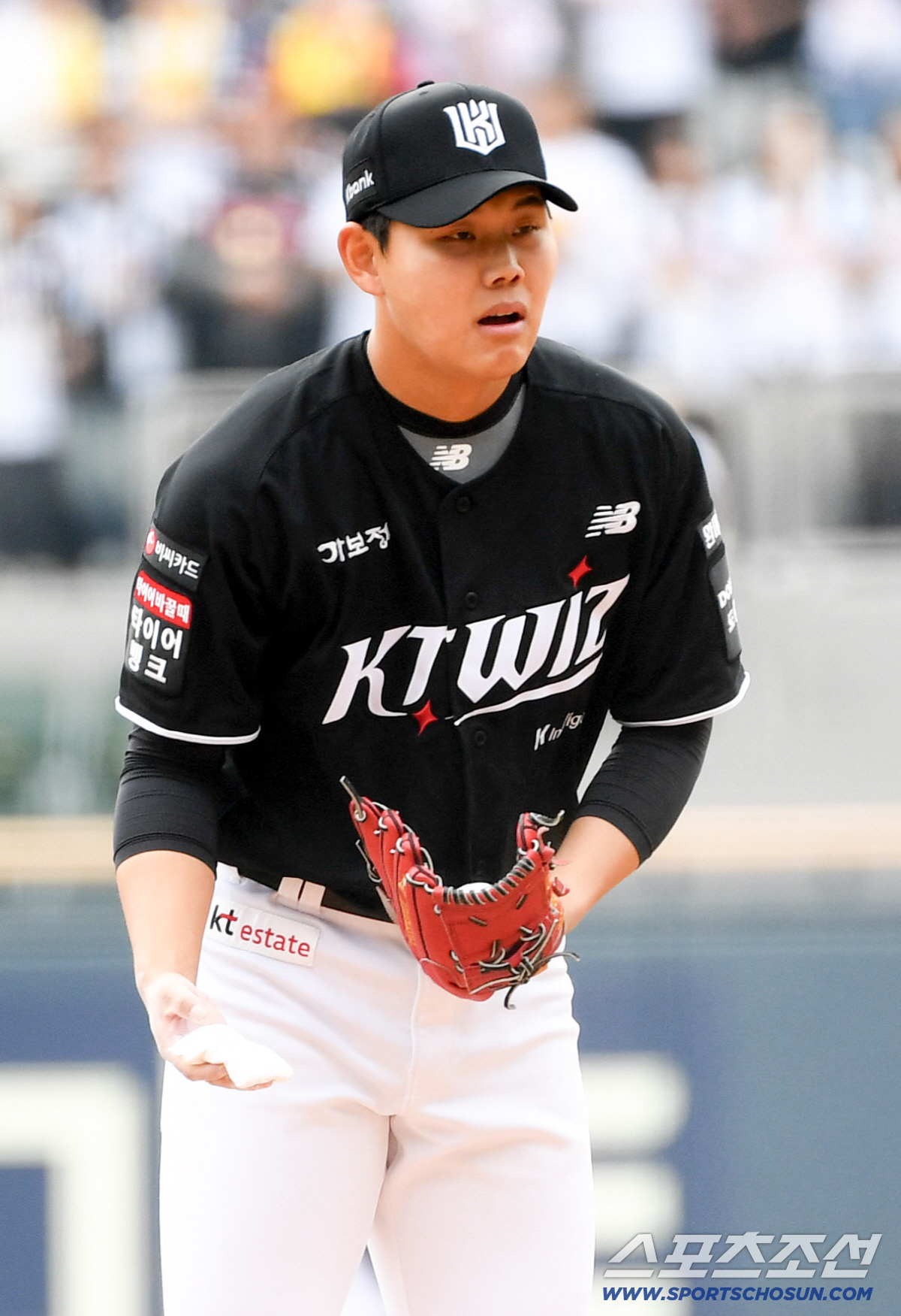 29일 잠실구장에서 열린 LG와 KT의 경기. KT 소형준이 역투하고 있다. 잠실=박재만 기자 pjm@sportschosun.com/2026.03.29/