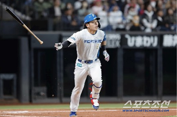 3번 노무라는 3-3 동점이던 7회말 결승 3점 홈런을 터트렸다. 니혼햄의 시즌 20번 홈런이다. 사진캡처=니혼햄 파이터스 SNS