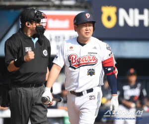 작년 타격왕이 7푼7리 타율 꼴찌...팀 타율도 최하위, 두산 물방망이 어쩌나