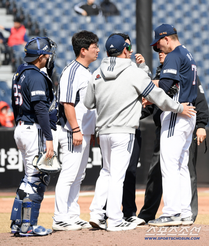 "나도 아파봤는데…" 선발 비상, 4주 이상→대체외인 불가피 "이영하로 메운다"