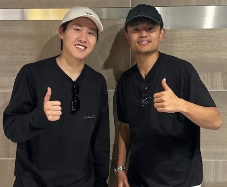 이강인(왼쪽)과 구보 캡처=구보 SNS