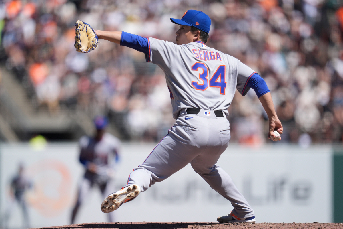 메츠 선발 센가 고다이. AP연합뉴스
