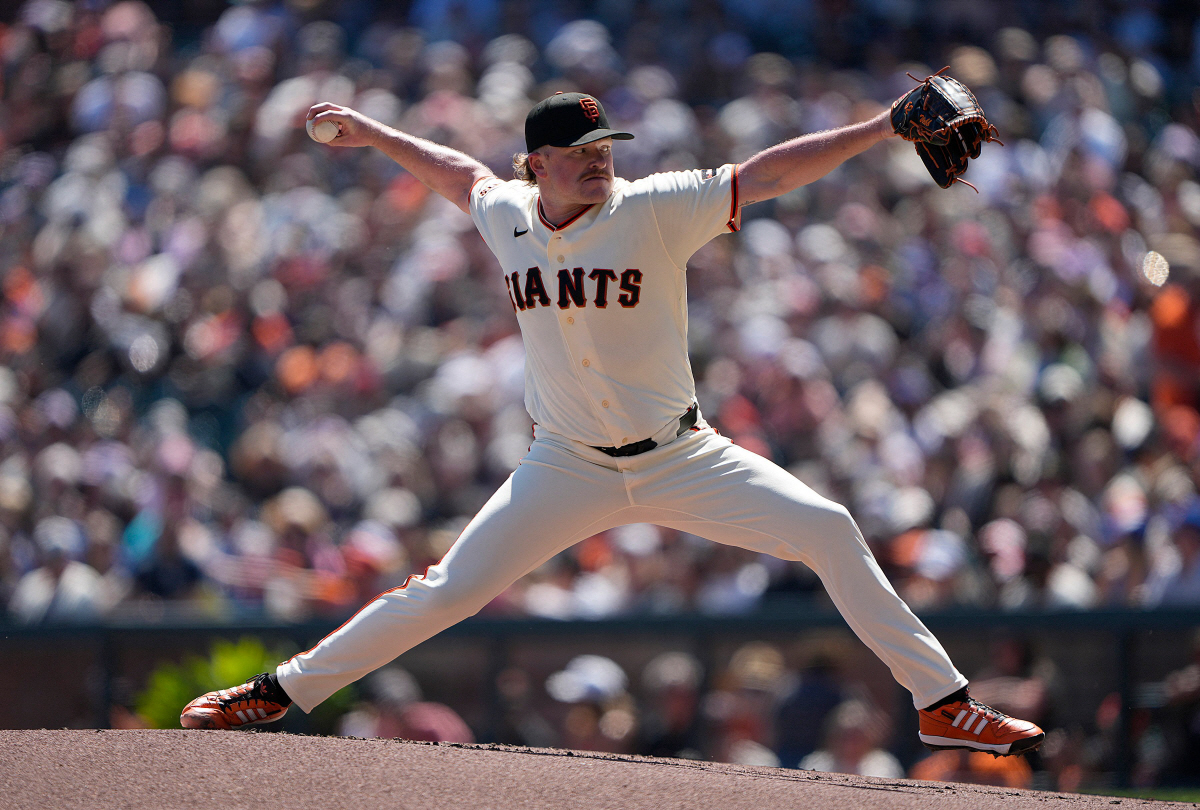 샌프란시스코 선발 로간 웹. AFP연합뉴스