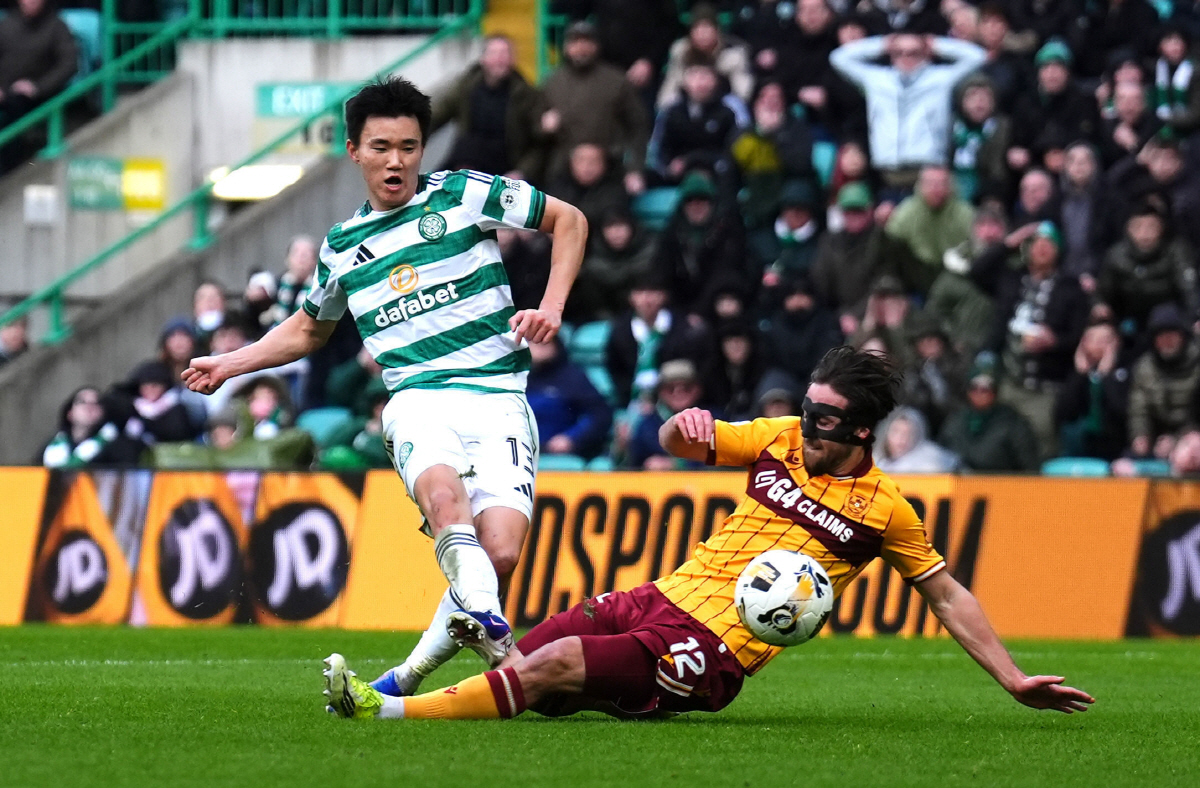 '대표팀 보약' 먹은 양현준, 시즌 9호골+상대 퇴장 유도+평점 2위 '맹활약'...유럽 진출 후 첫 두자릿수 득점 보인다!