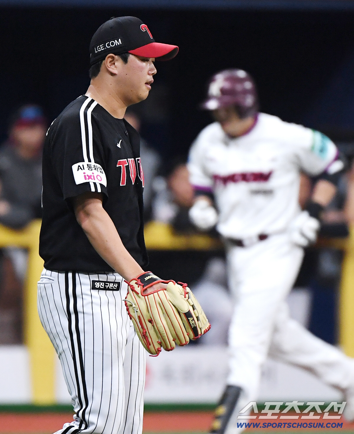 함덕주의 아쉬워하는 모습