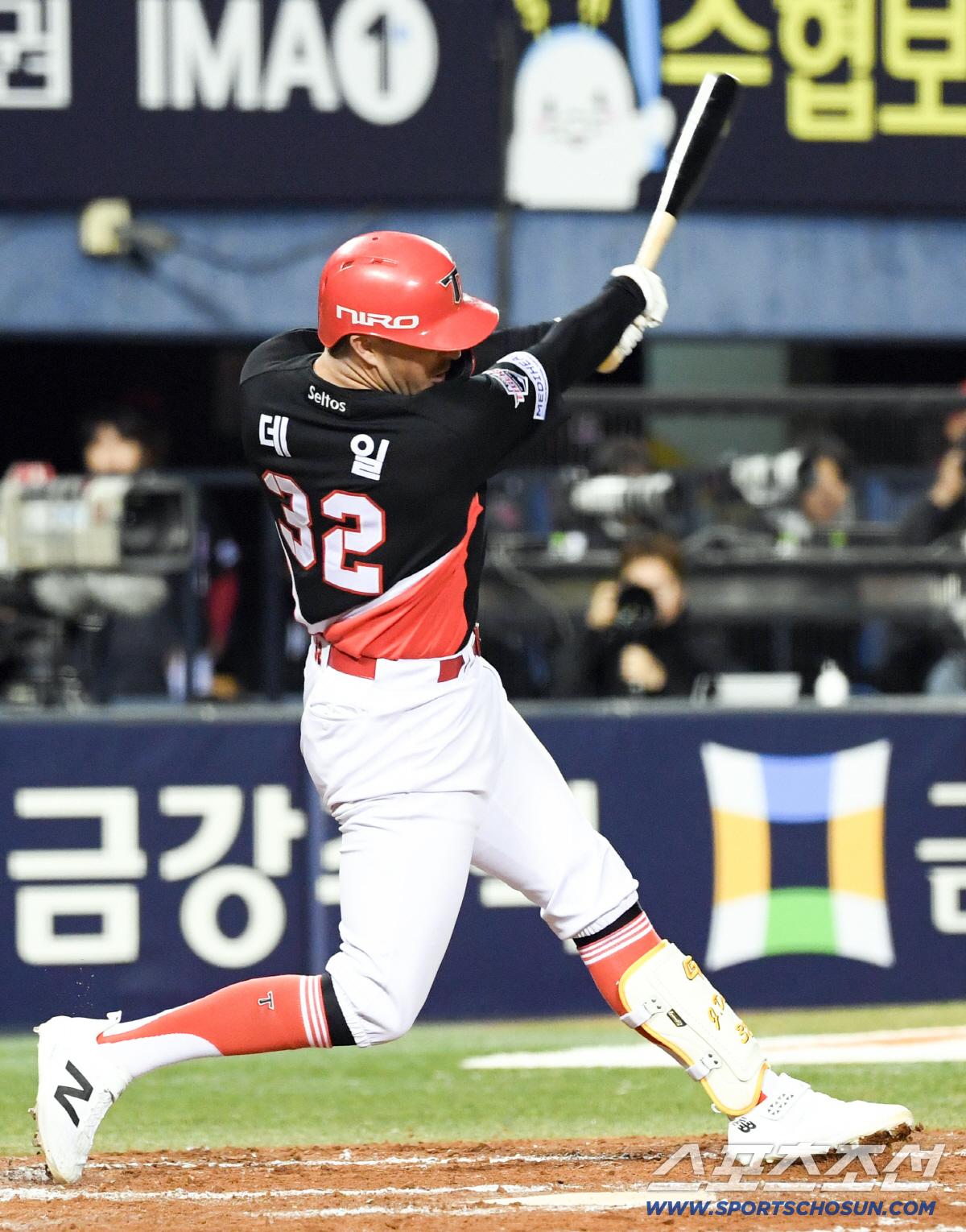 31일 잠실구장에서 열린 LG와 KIA의 경기. KIA 데일이 타격을 하고 있다. 잠실=박재만 기자 pjm@sportschosun.com/2026.03.31/