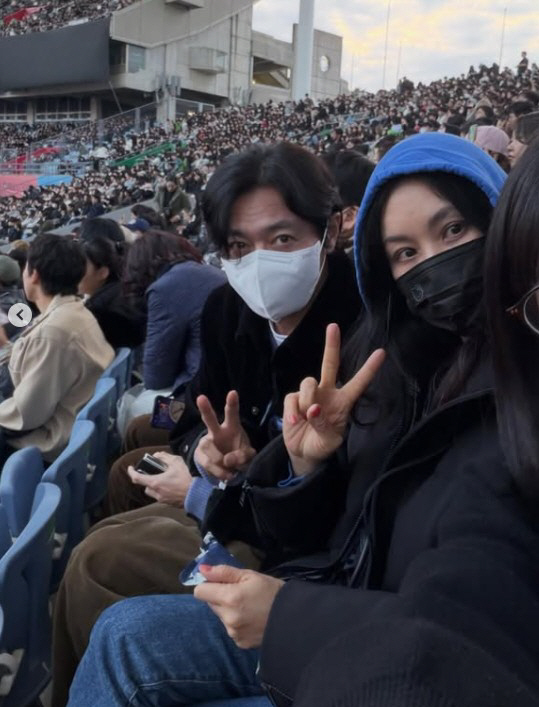 고소영, ♥장동건 앞 박효신 품에 안겨 '찰칵'…"우리 효신이 최고" 애정 과시