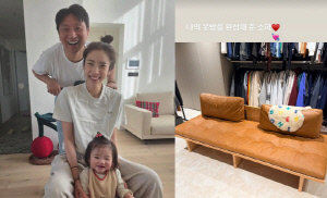 '월세 천만원' 이사간 손담비, 옷방 소파도 수백만원대...초호화 새 집 공개