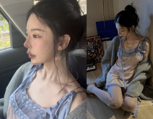 '170cm·48kg' 장재인, 볼살 無·도드라진 흉곽 뼈 '깜짝'..