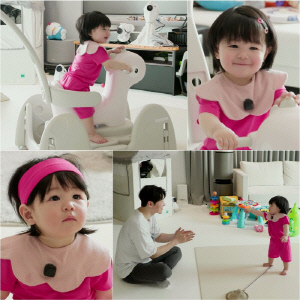 심형탁 子하루, 14개월에 승마 성공...'상위 1% 빵벅지' 풀파워 ('슈돌')