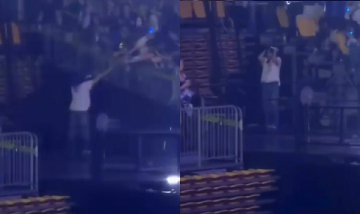 슈주 려욱, 펜스 붕괴·팬 3명 추락 사고에 "내 탓 같아. 마음 너무 힘들어"