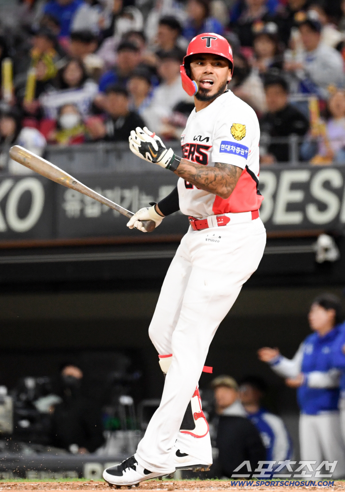 7일 광주 기아챔피언스필드에서 열린 KIA와 삼성의 경기. KIA 카스트로가 타격을 하고 있다. 광주=박재만 기자 pjm@sportschosun.com/2026.04.07/