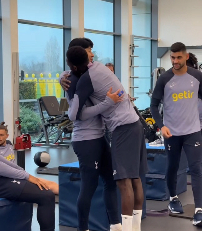 사진=토트넘 공식 계정 캡처