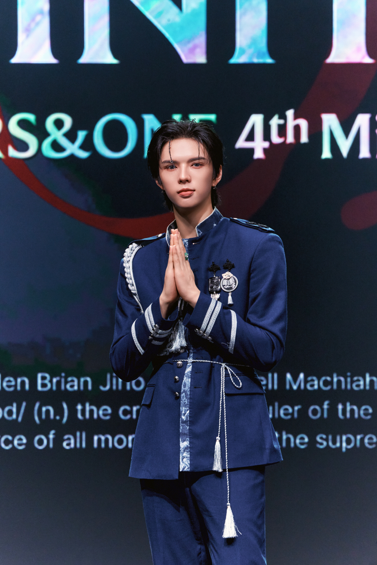 "韓 문화 알린다"…앰퍼샌드원, 간절한 기도 'GOD'[SC현장]